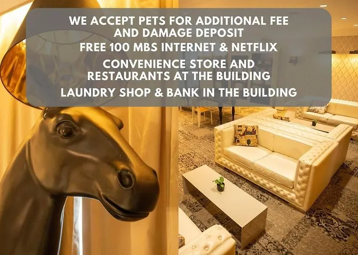 Studio At Makati Center With Fast Net, Netflix And 40In Tv