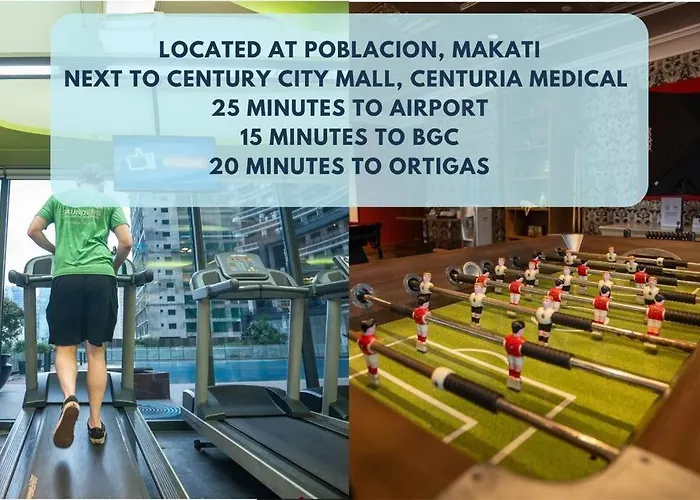 Studio At Makati Center With Fast Net, Netflix And 40In Tv